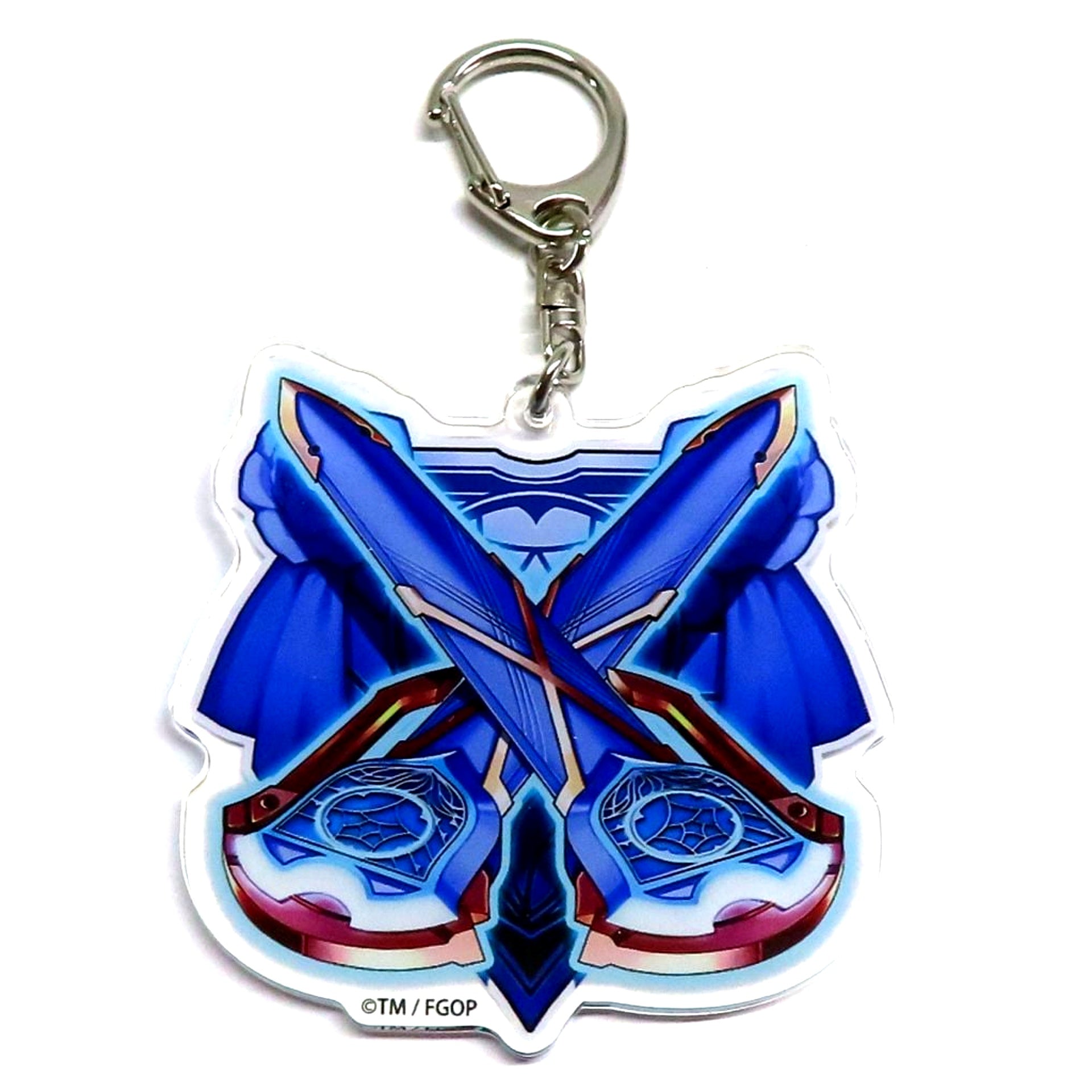 Dragon's Claws Gleam Like the Lake Command Code Acrylic Keychain Vol.7 Motif Fate/Grand Order Fes. 2024 9th Anniversary [USED]
