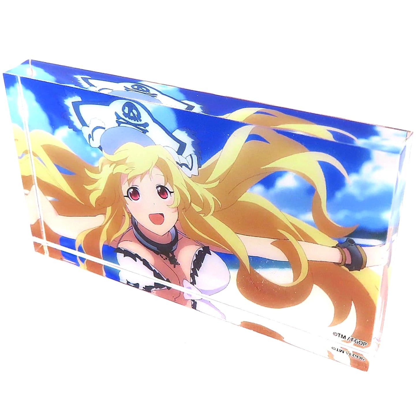 Fate/Grand Order Anne Bonny Archer Swimsuit Random Acrylic Block Fate/Grand Order Fes. 2024 9th Anniversary FGO 2016 Summer Chaldea Summer Memory Healing White Beach [USED]