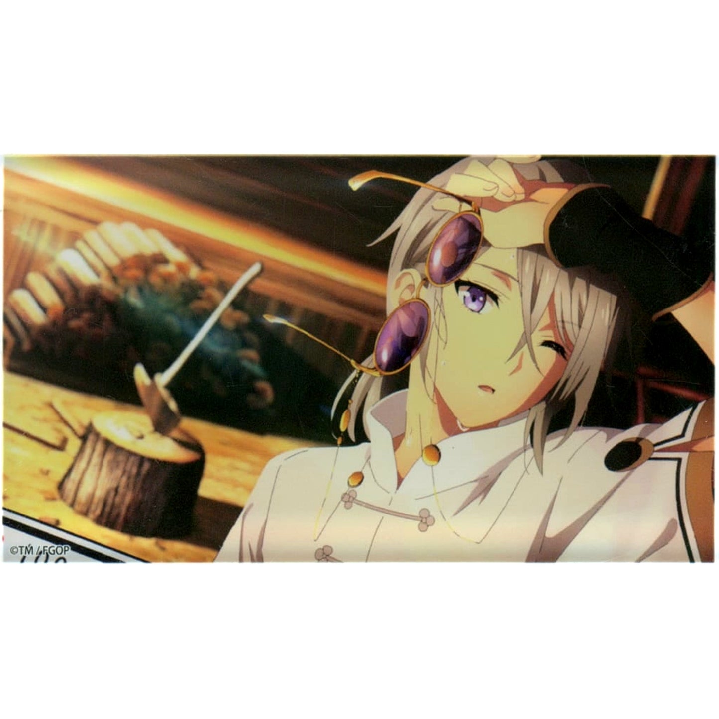 Prince of Lan Ling Saber Fate/Grand Order Fes. 2024 9th Anniversary Random Acrylic Block <Servant Summer Camp! Chaldea's Thriller Night> [USED]