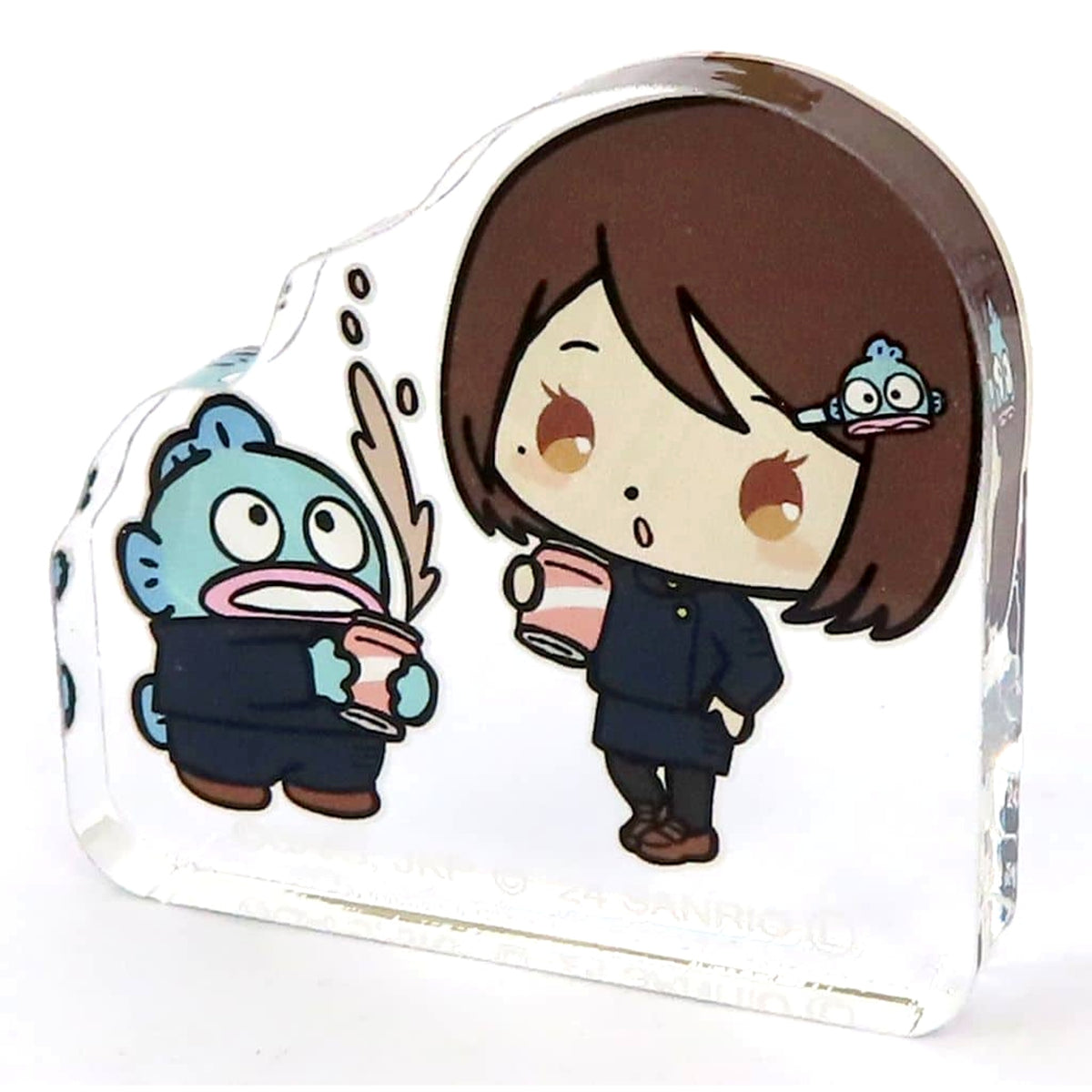 Jujutsu Kaisen Hidden Inventory x Sanrio Characters Shoko Ieiri & Hangyodon Trading Acrylic Mascot Acrylic Stands [USED]