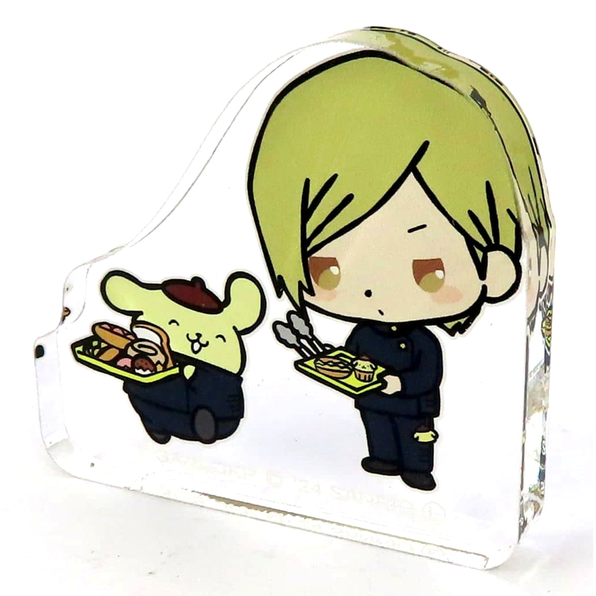 Jujutsu Kaisen Hidden Inventory x Sanrio Characters Kento Nanami & Pompompurin Trading Acrylic Mascot Acrylic Stands [USED]