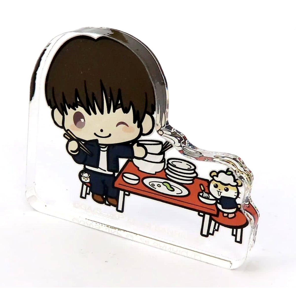 Jujutsu Kaisen Hidden Inventory x Sanrio Characters Yu Haibara & CoroCoro Kuririn Trading Acrylic Mascot Acrylic Stands [USED]