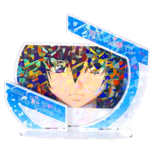 Kira Yamato Mobile Suit Gundam SEED FREEDOM Kira & Cagalli Birthday Series Hologram Acrylic Stand [USED]