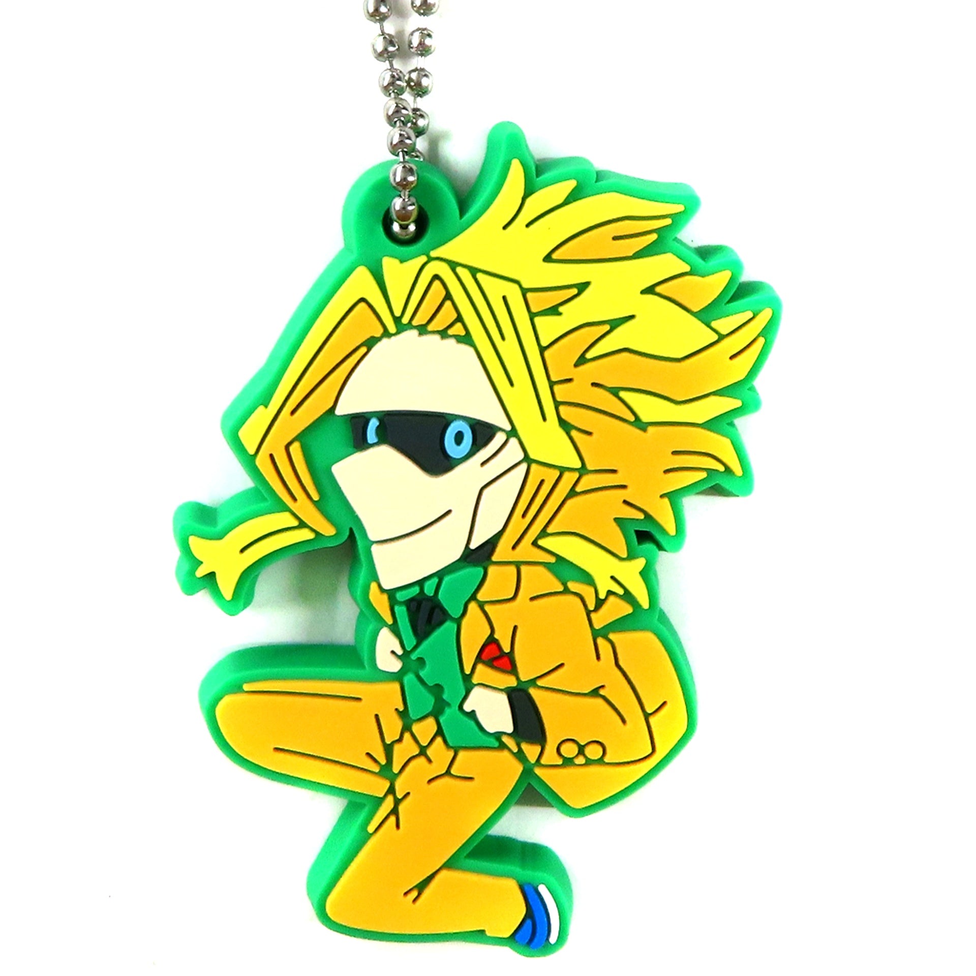 All Might Deforuba! My Hero Academia Party Time! Keychain [USED]