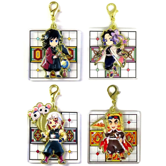 Group Demon Slayer Kimetsu no Yaiba Charm Set Set of 4 USJ Universal Studios Japan Limited [USED]