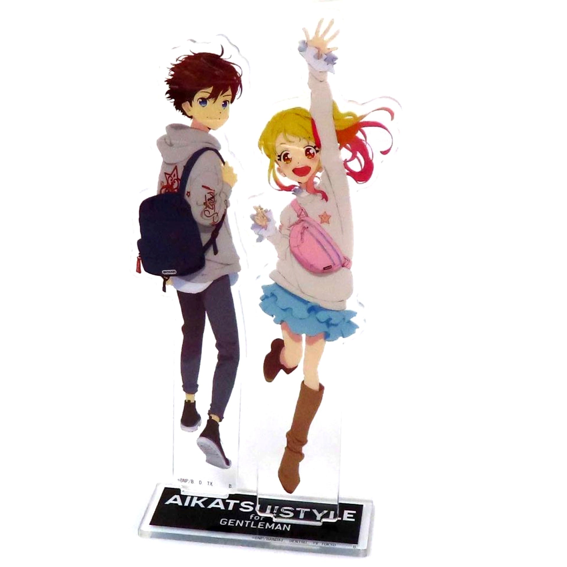 Yume & Subaru Aikatsu Stars! Illustration Aikatsu! Style for Gentleman Acrylic Stand [USED]