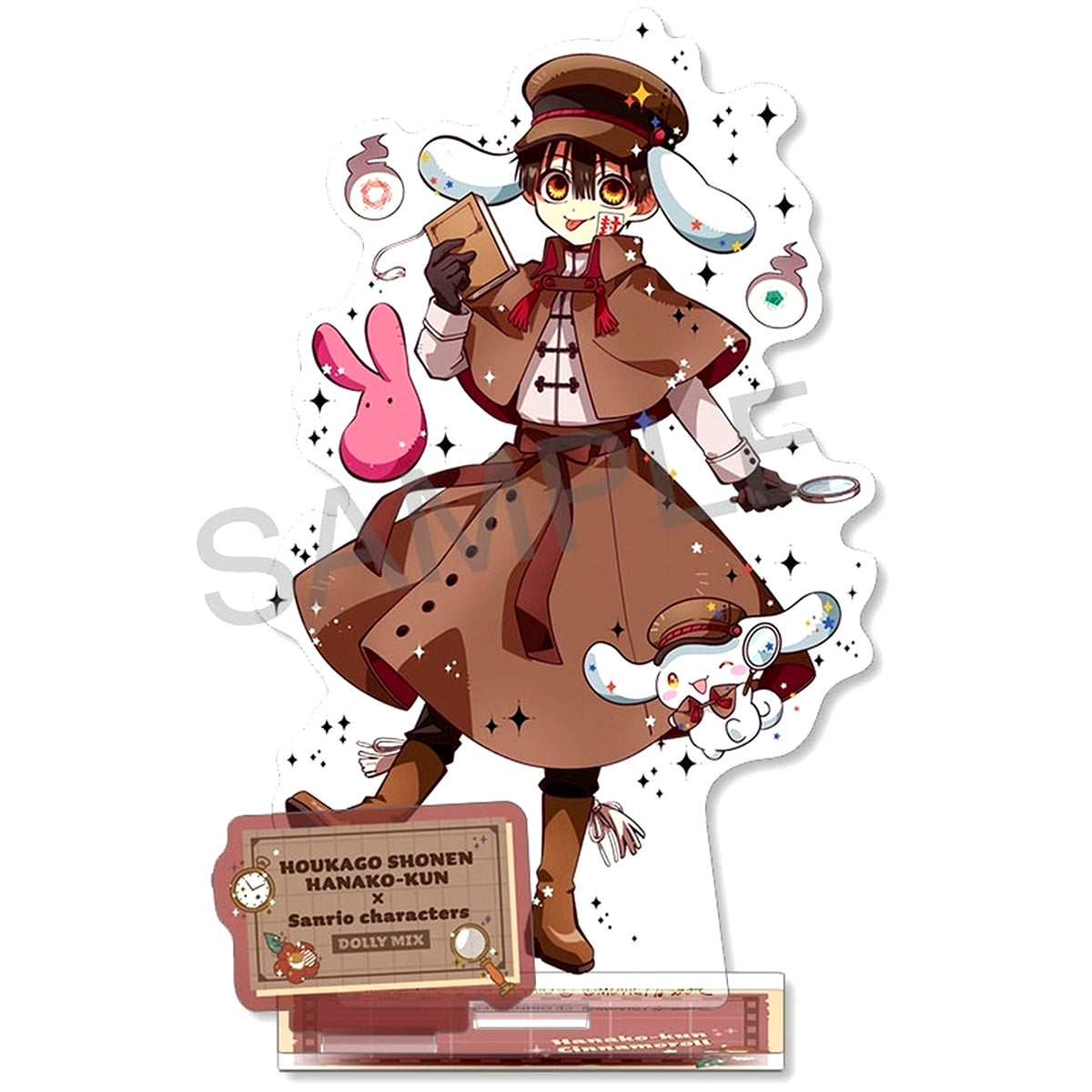 Hanako kun x Cinnamoroll Acrylic Stand After-School Hanako-kun x Sanrio Characters DOLLY MIX [USED]