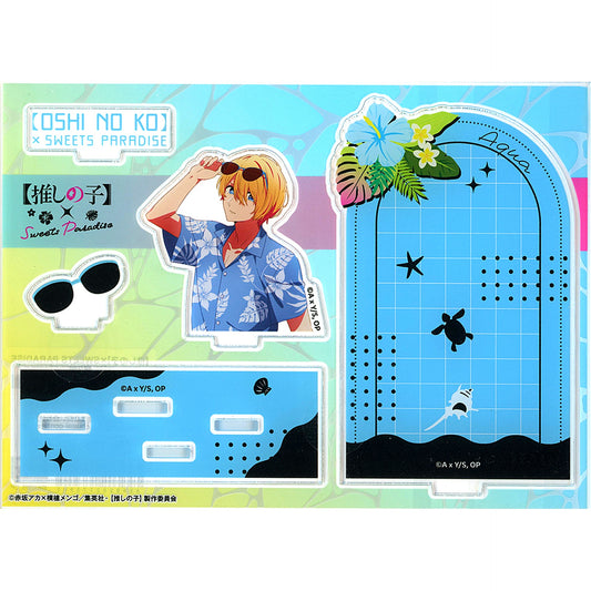 Aqua Hoshino Oshi no Ko x SWEETS PARADISE Vol. 2 Trading Card Stand [USED]