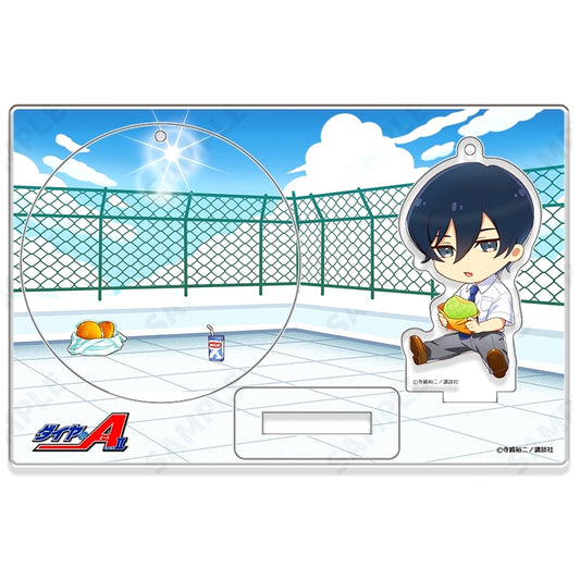 5. Satoru Furuya afternoon moment Acrylic Plate Holder Ace of Diamond actII [USED]