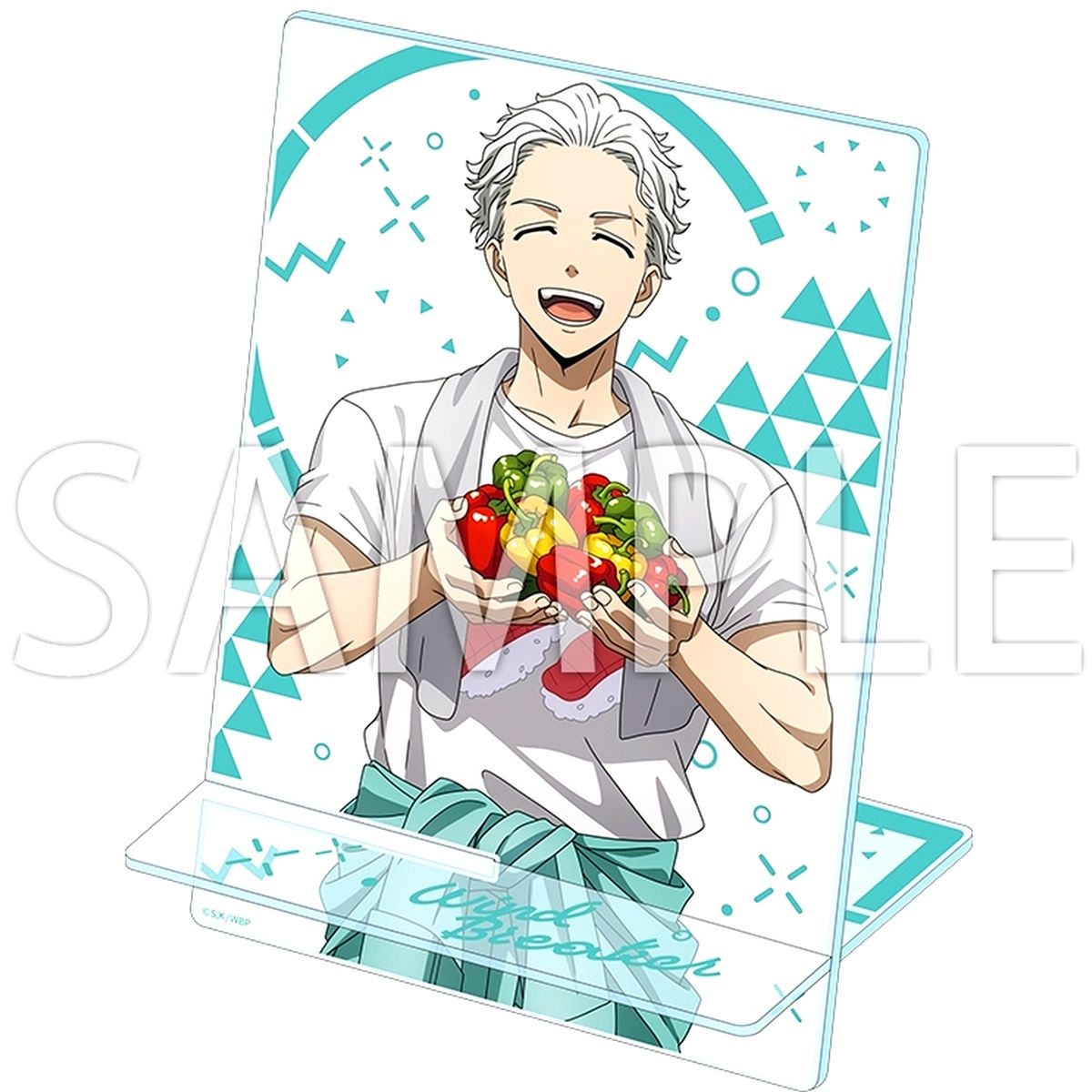 Hajime Umemiya Vegetable Harvest ver. Acrylic Item Wind Breaker [USED]