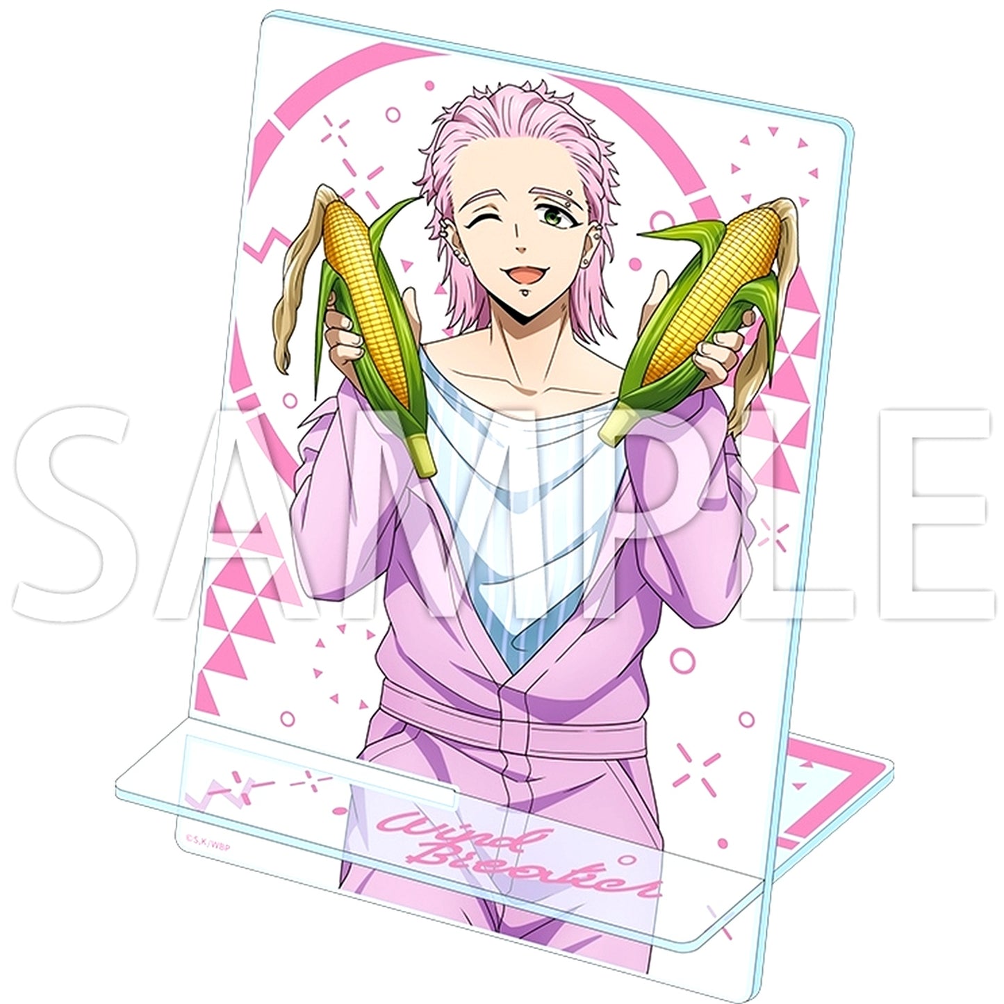 Mitsuki Kiryu Vegetable Harvest Ver. Acrylic Comic Stand WIND BREAKER [USED]
