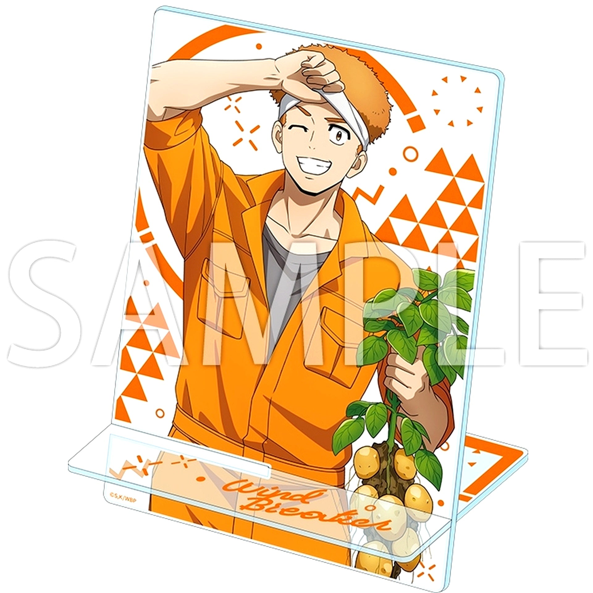 Taiga Tsugeura Vegetable Harvest Ver. WIND BREAKER Acrylic Comic Stand [USED]