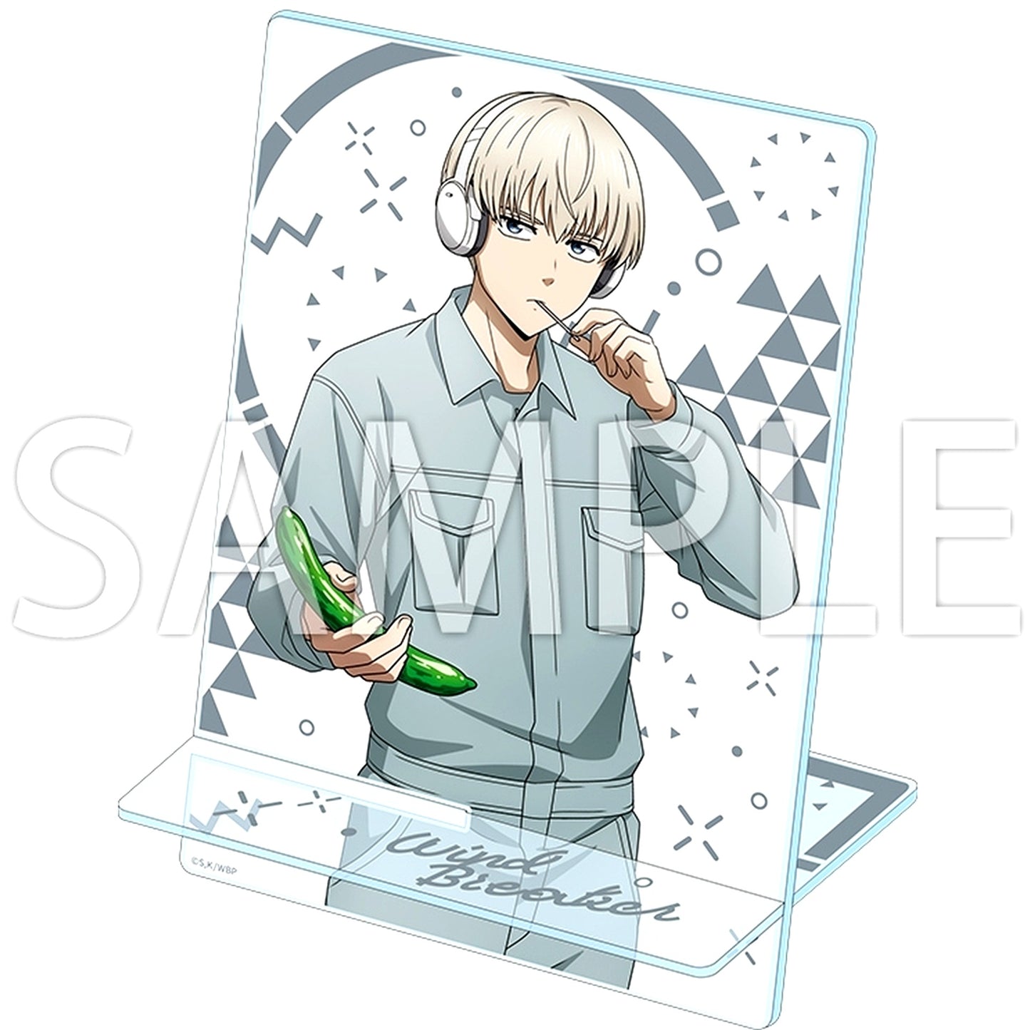 Ren Kaji Vegetable Harvest Ver. WIND BREAKER Acrylic Comic Stand [USED]