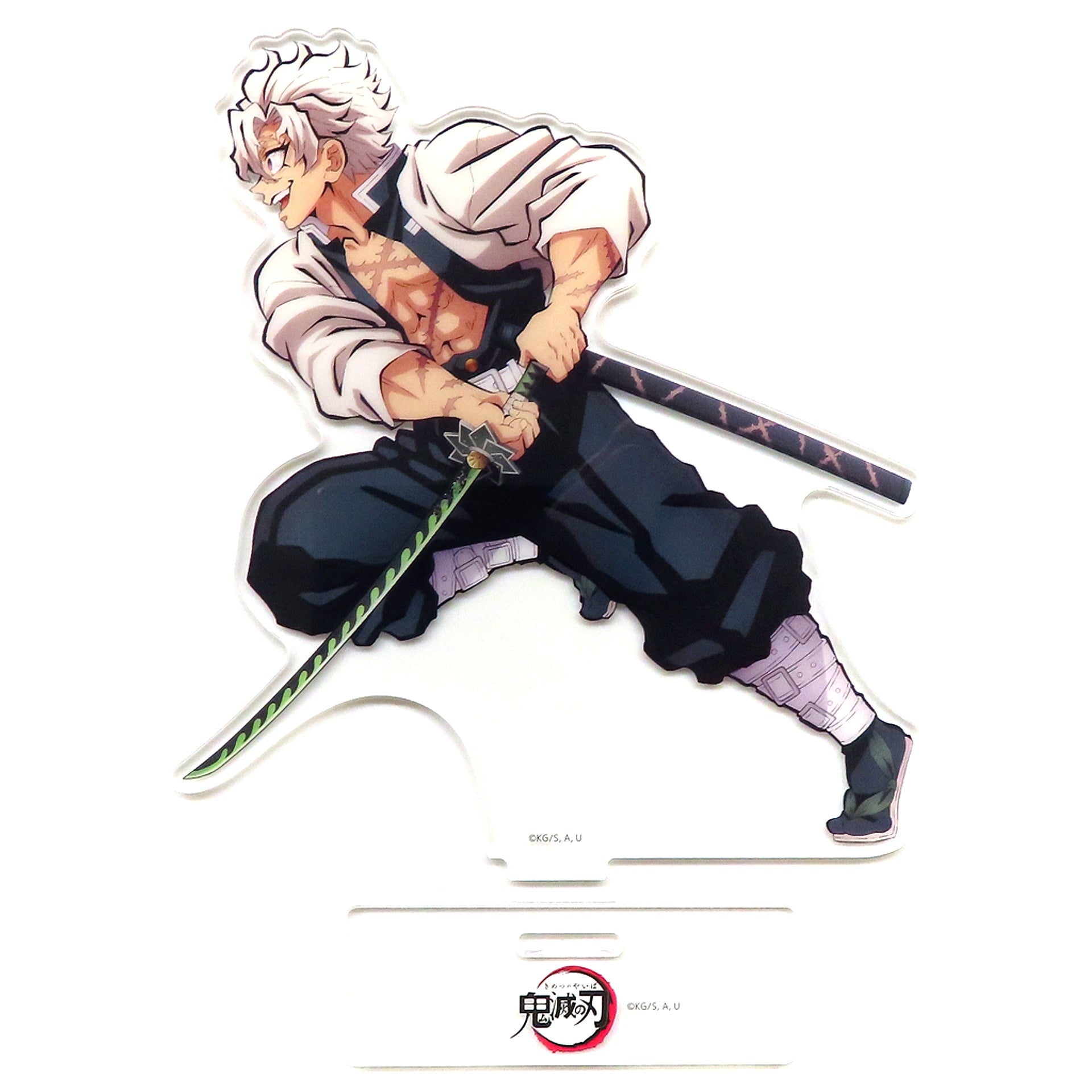 Sanemi Shinazugawa Drawn Acrylic Stand Blu-ray DVD Demon Slayer Hashira Training Arc Volume 1 ufotable Purchase Bonus [USED]