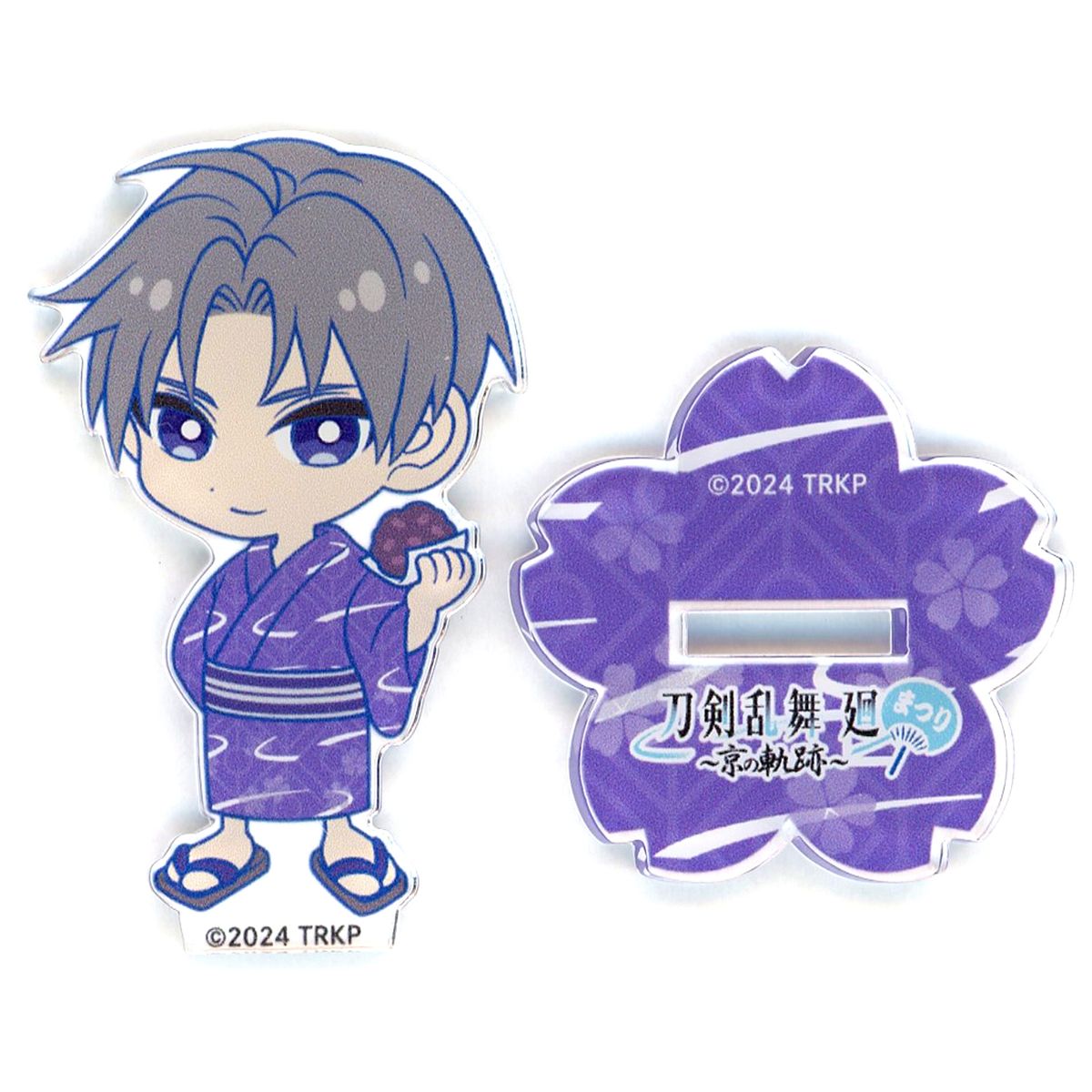 Heshikiri Hasebe Touken Ranbu Meguri Kyo no Kiseki x Toei Uzumasa Eigamura Mini Acrylic Stand [USED]