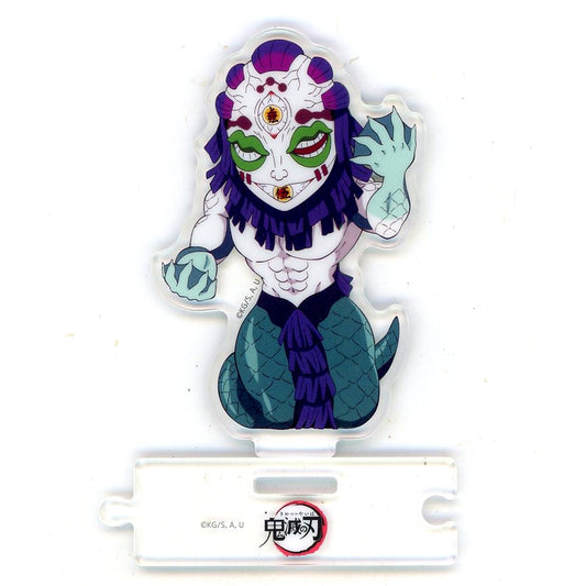Gyokko - Left Hand Raised Demon Slayer: Kimetsu no Yaiba Total Concentration Exhibition Swordsmith Village Arc / Hashira Training Arc Newly Drawn Mini Character Connecting Random Acrylic Stand A [USED]