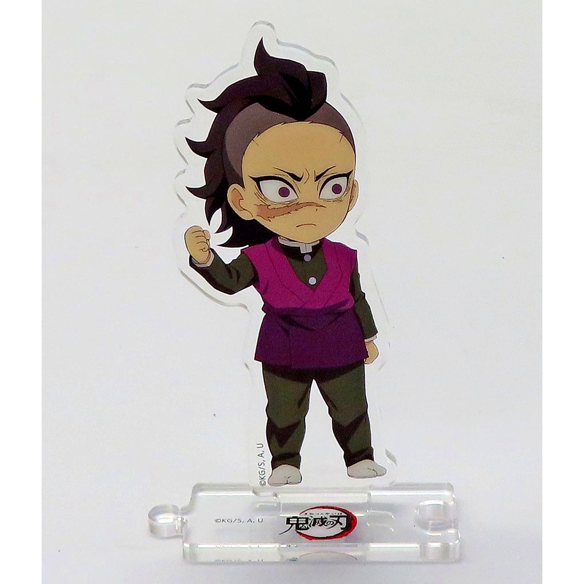 Genya Shinazugawa Right Hand Raised Demon Slayer Total Concentration Exhibition Swordsmith Village Arc Hashira Training Arc Illustration Mini Character Connecting Random Acrylic Stand B [USED]