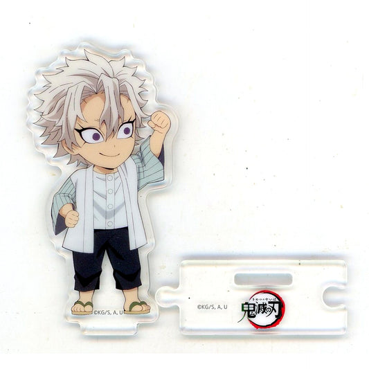 Sanemi Shinazugawa Childhood Demon Slayer Total Concentration Exhibition Swordsmith Village Arc Hashira Training Arc Illustration Mini Character Connecting Random Acrylic Stand B [USED]