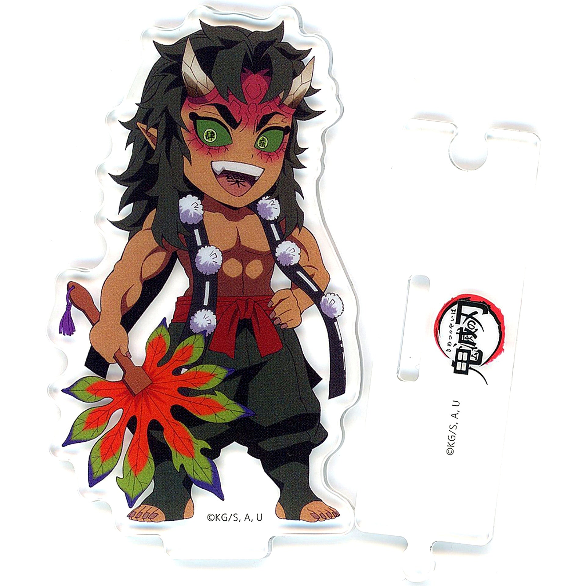 Karaku Demon Slayer: Kimetsu no Yaiba Total Concentration Exhibition Swordsmith Village Arc / Hashira Training Arc Newly Drawn Mini Character Connecting Random Acrylic Stand C [USED]