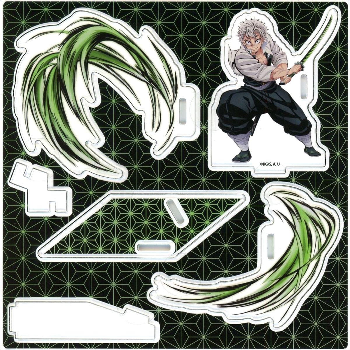 Sanemi Shinazugawa Demon Slayer: Kimetsu no Yaiba Pop Up Acrylic Stand C104 Goods [USED]