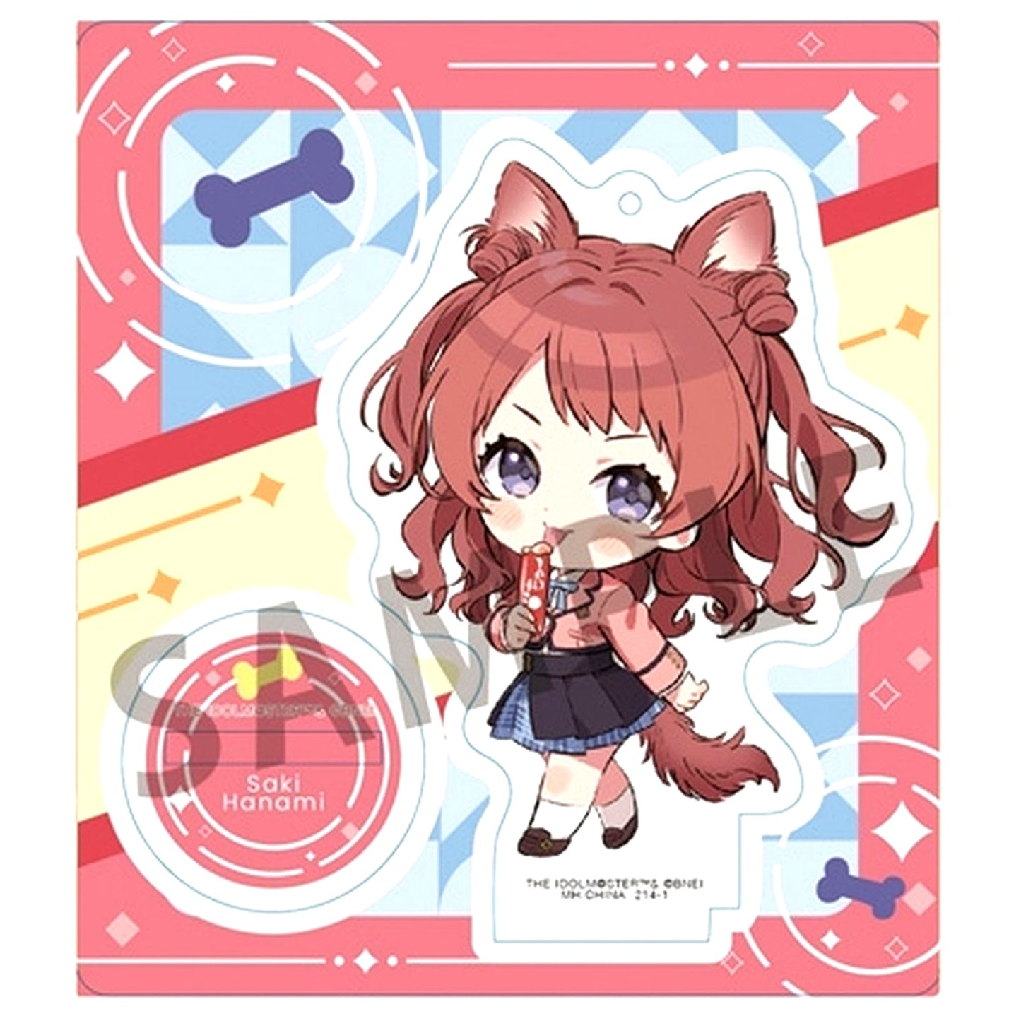 Saki Hanami Gakuen Idolmaster Tokotoko Acrylic Stand [USED]