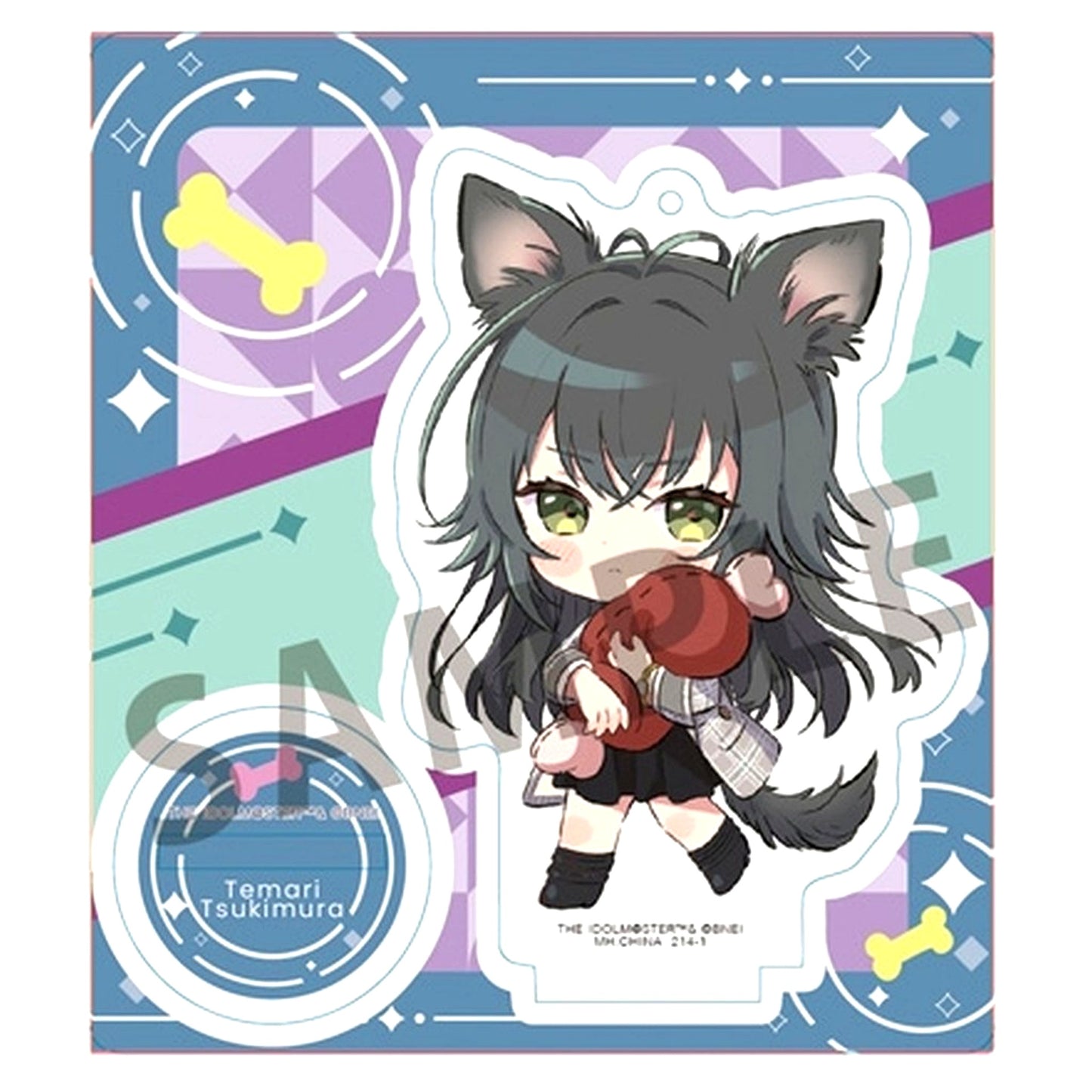 Temari Tsukimura Gakuen Idolmaster Tokotoko Acrylic Stand 2 [USED]