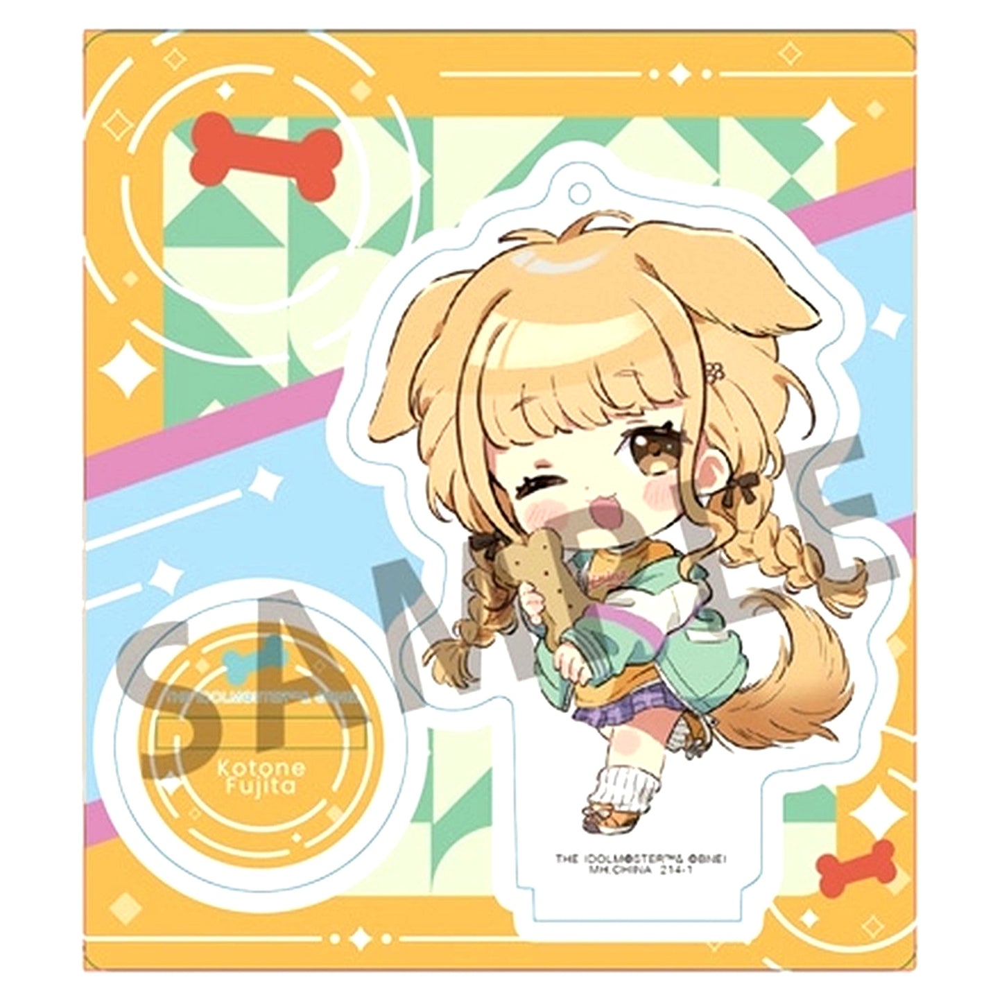 Kotone Fujita Gakuen Idolmaster Tokotoko Acrylic Stand 3 [USED]