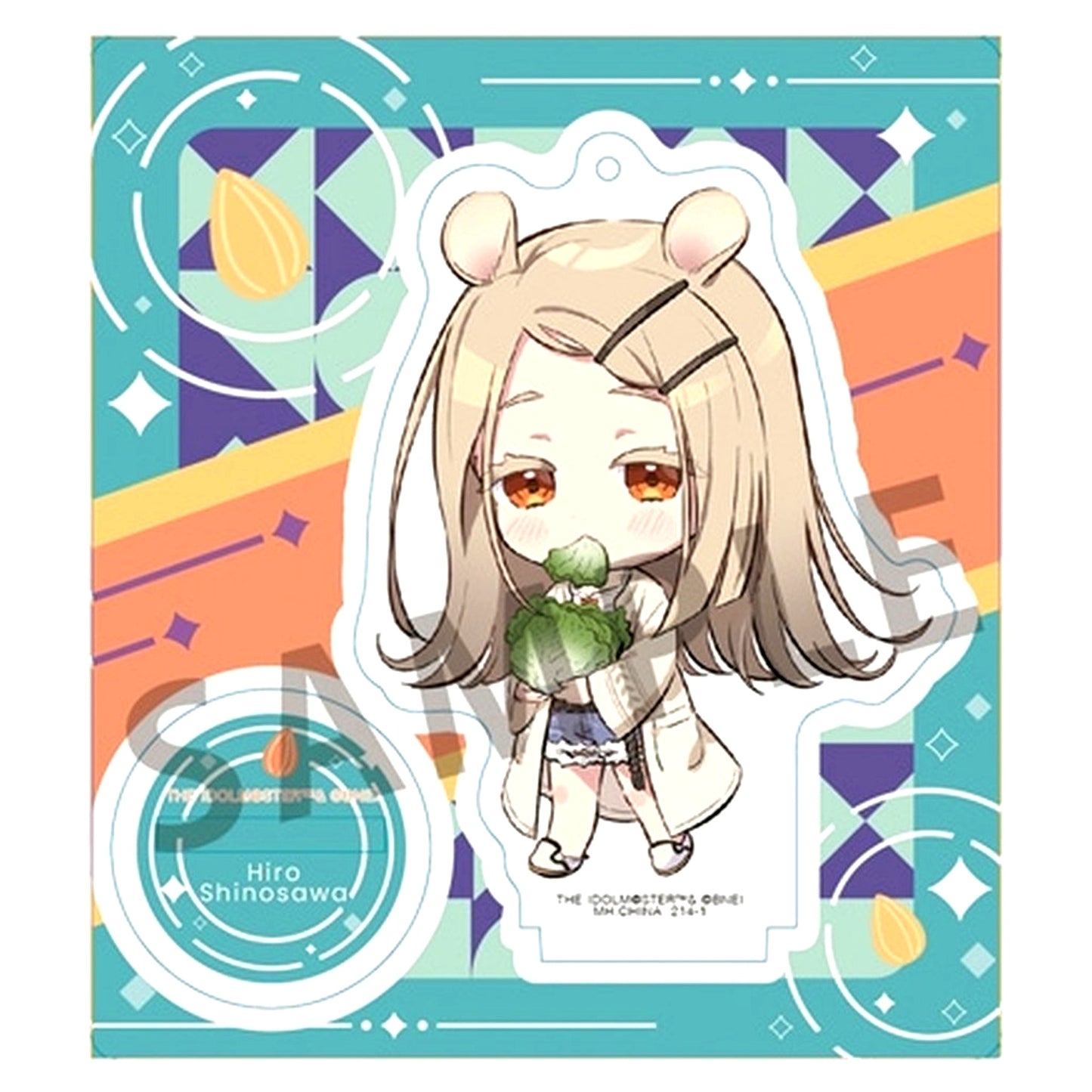Hiro Shinosawa Gakuen Idolmaster Tokotoko Acrylic Stand 8 [USED]