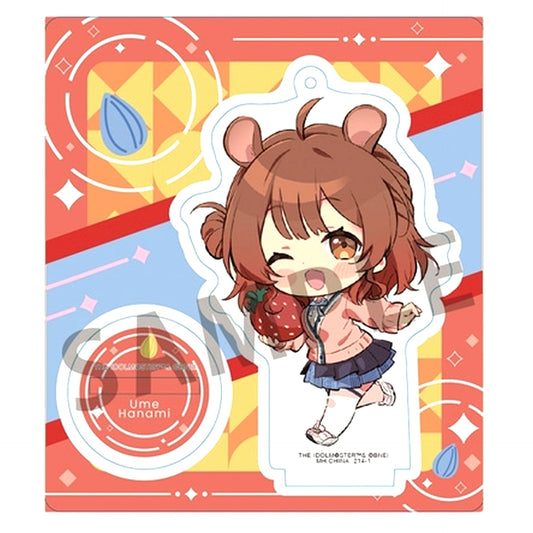 Ume Hanami No. 9 Tokotoko Acrylic Stand Gakuen Idolmaster [USED]