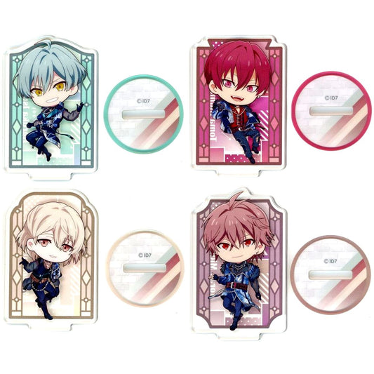 Set of 4 IDOLiSH7 Charafeuille Acrylic Stand 8th Visual BOX.C animate Limited [USED]