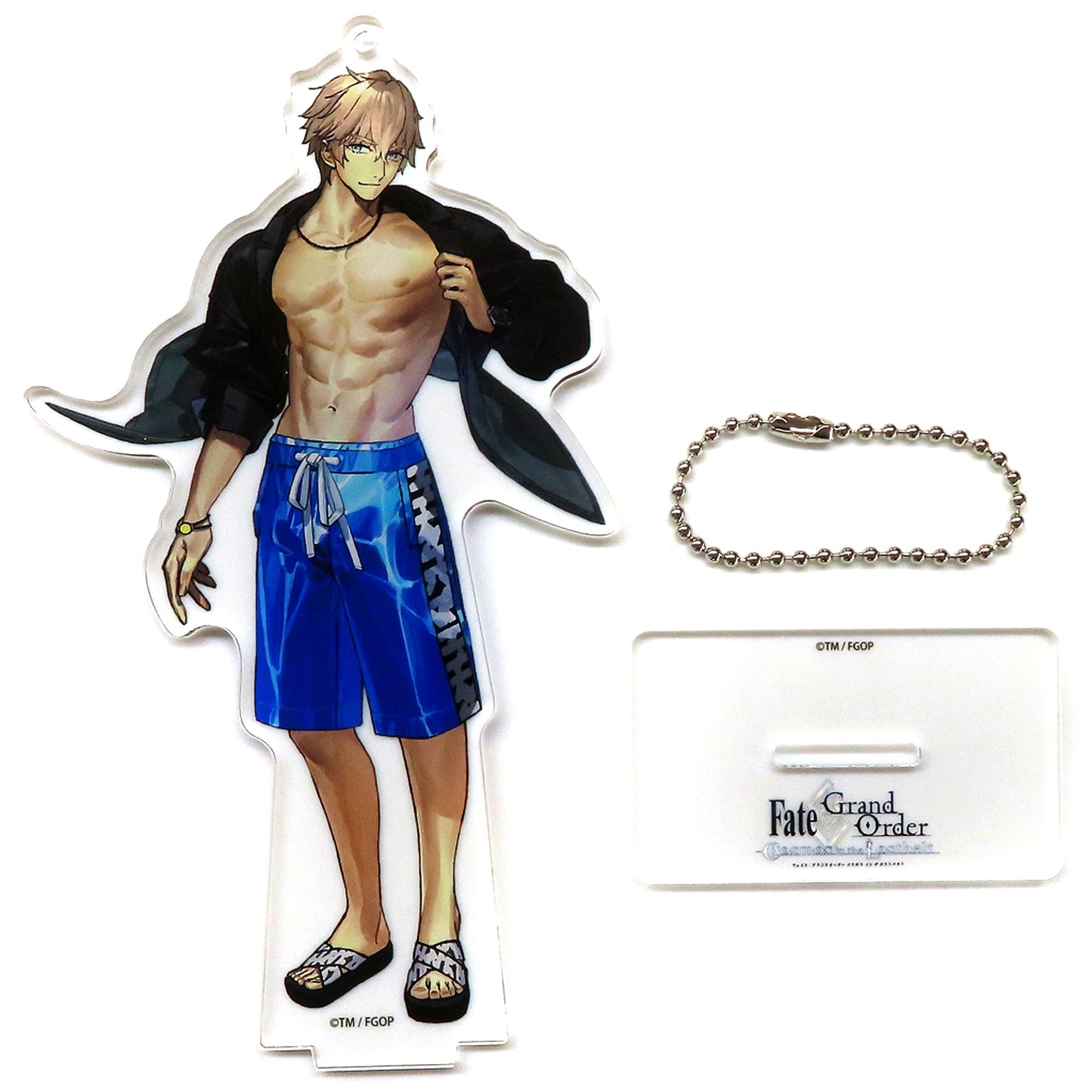 Saber Gawain Summer Scion Pickup Character Acrylic Mascot Fate/Grand Order Chaldea Satellite Station 2023-2024 [USED]