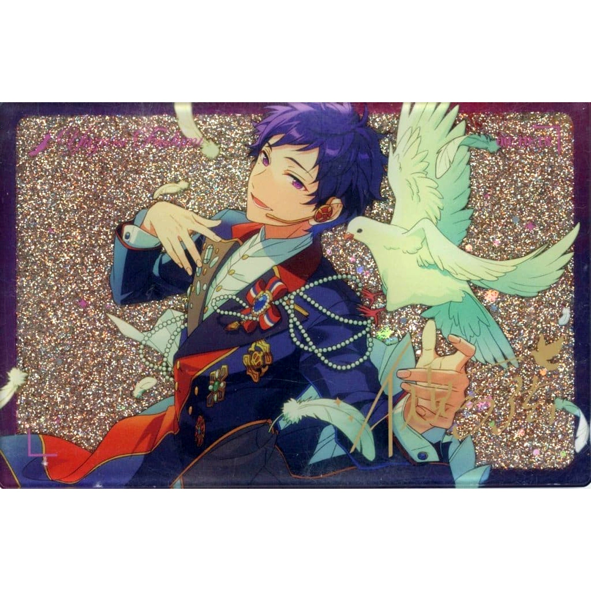 Yuzuru Fushimi Ensemble Stars!! Floating Shadow Quicksand Acrylic Block China Limited [USED]