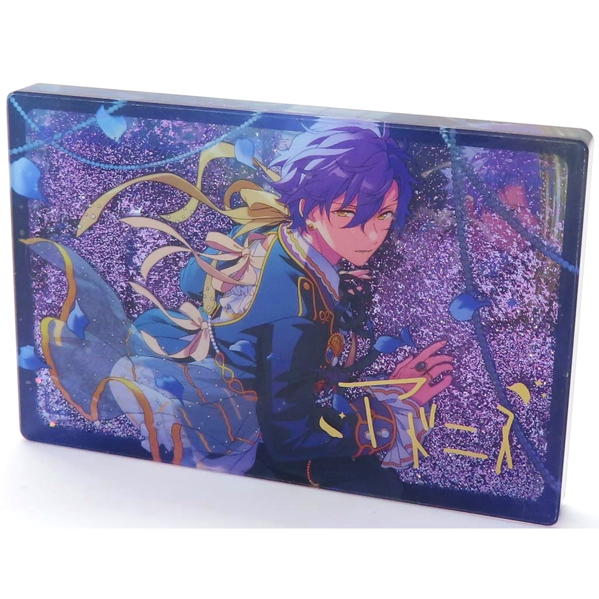 Adonis Otogari Ensemble Stars!! Floating Shadow Quicksand Acrylic Block China Exclusive [USED]