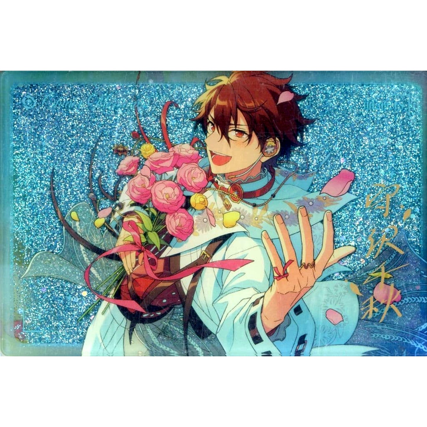Chiaki Morisawa Ensemble Stars!! Floating Shadow Flowing Sand Acrylic Block China Limited [USED]