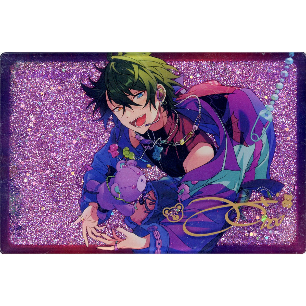 Mika Kagehira Ensemble Stars!! Floating Shadow Quicksand Acrylic Block China Limited [USED]