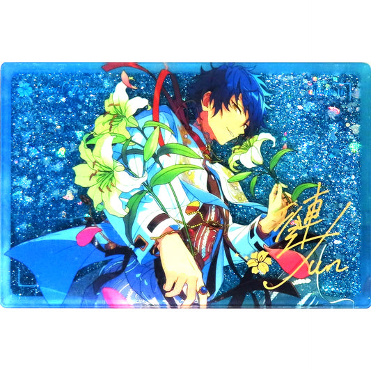 Jun Sazanami Ensemble Stars!! Floating Shadow Quicksand Acrylic Block China Limited [USED]