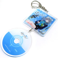 Blue Archive Shiroko Sunaokami Acrylic Keychain Bonus for Purchasing CD Kizuna Dialogue Vol. 1 Shiroko Keychains [USED]