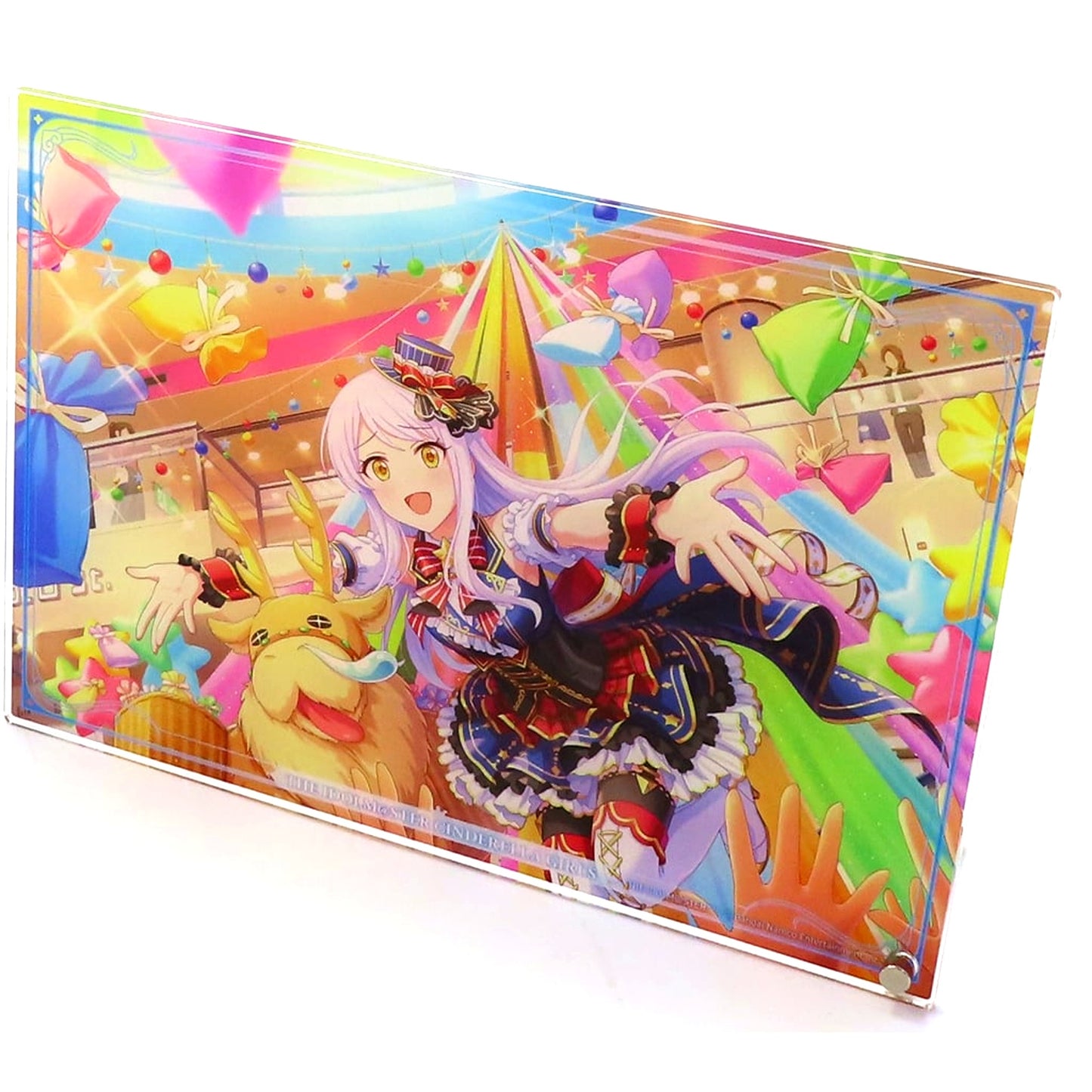 Eve Santaclaus THE IDOLM@STER Cinderella Girls Choice Acrylic Art Anata no Soba no Santa-san AmiAmi Online Kuji Kenran Nadeshiko Prize A-1-2 [USED]