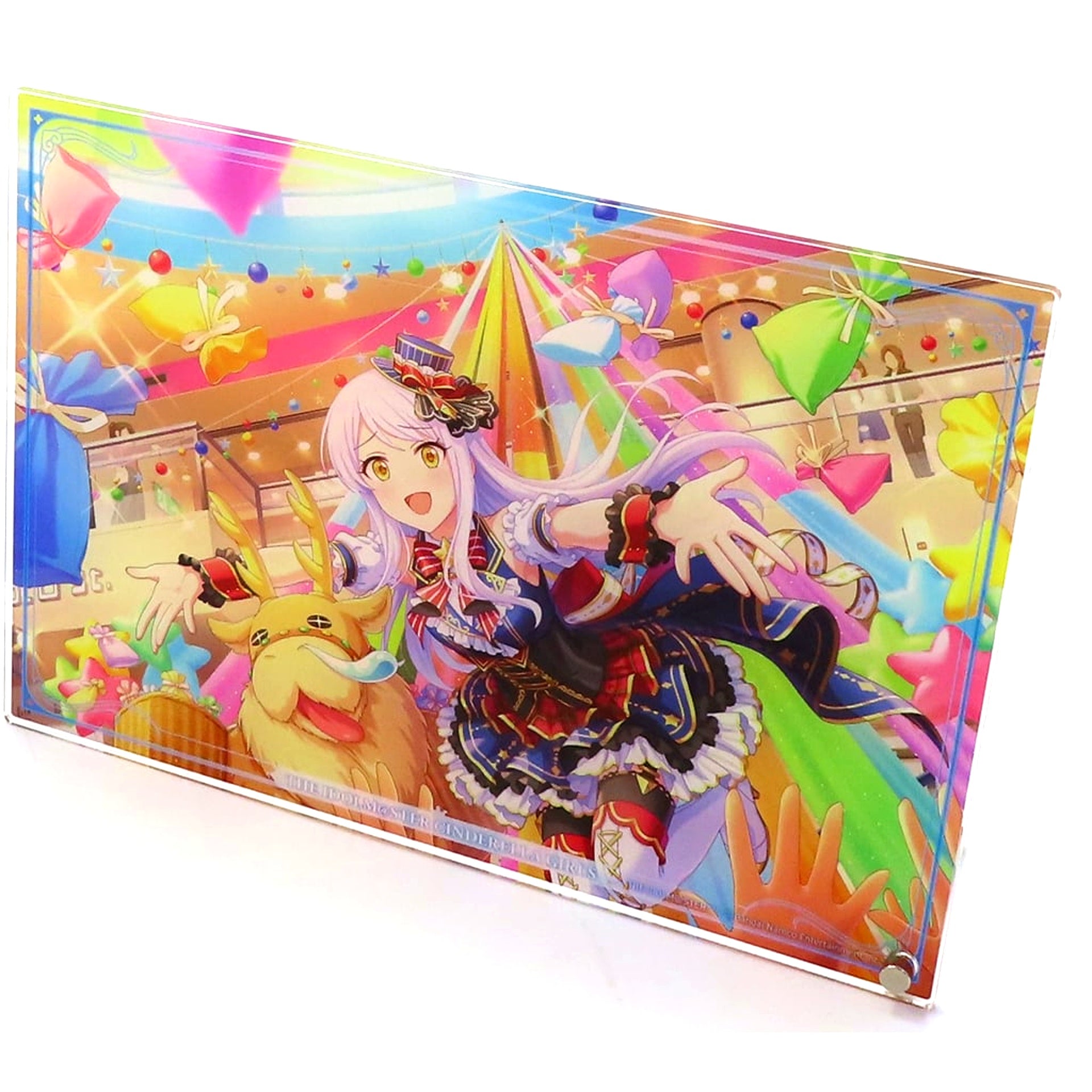 Eve Santaclaus THE IDOLM@STER Cinderella Girls Choice Acrylic Art Anata no Soba no Santa-san AmiAmi Online Kuji Kenran Nadeshiko Prize A-1-2 [USED]