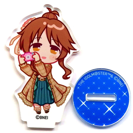 Aiko Takamori Acrylic Stand Anipuchi amiami Online Kuji THE IDOLM@STER Cinderella Girls Kenlei Buiko D-3-5 Prize [USED]