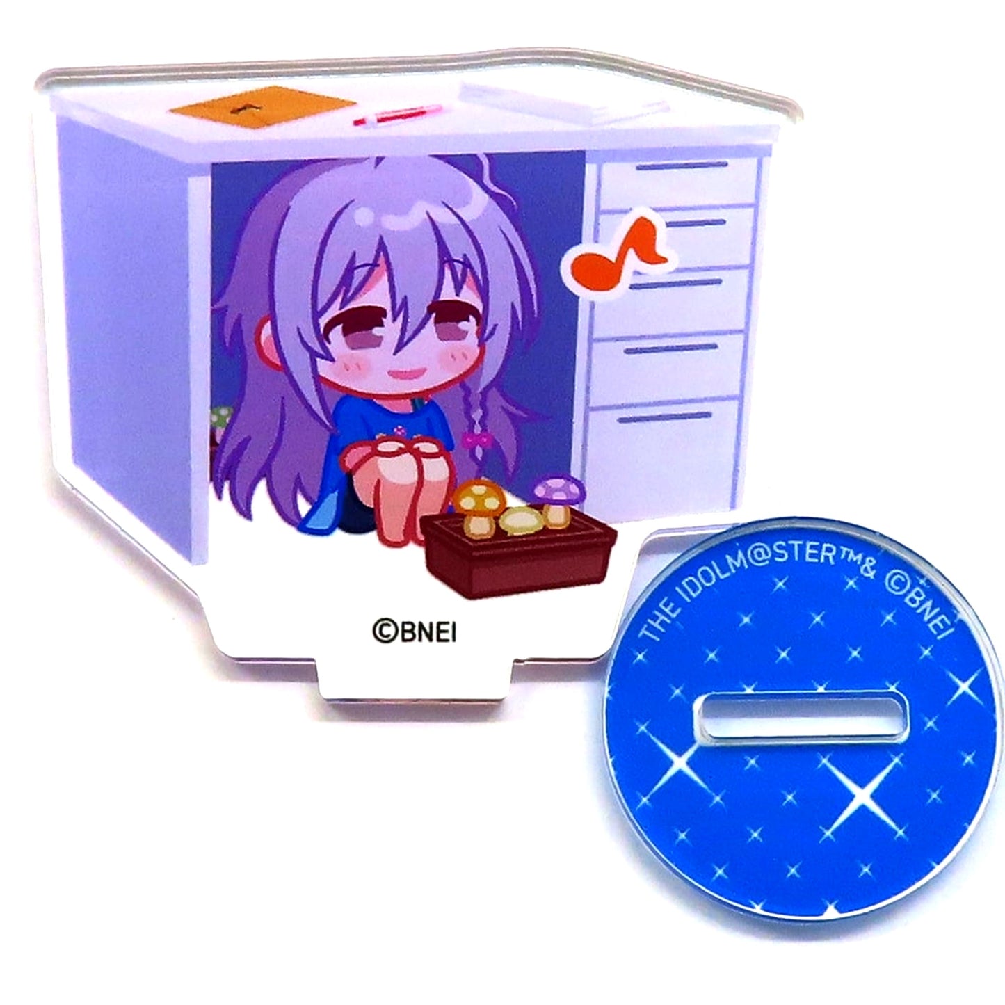 Syoko Hoshi THE IDOLM@STER Cinderella Girls Acrylic Stand Anipuchi AmiAmi Online Kuji Kenran Nadeshiko Prize D-3-7 [USED]