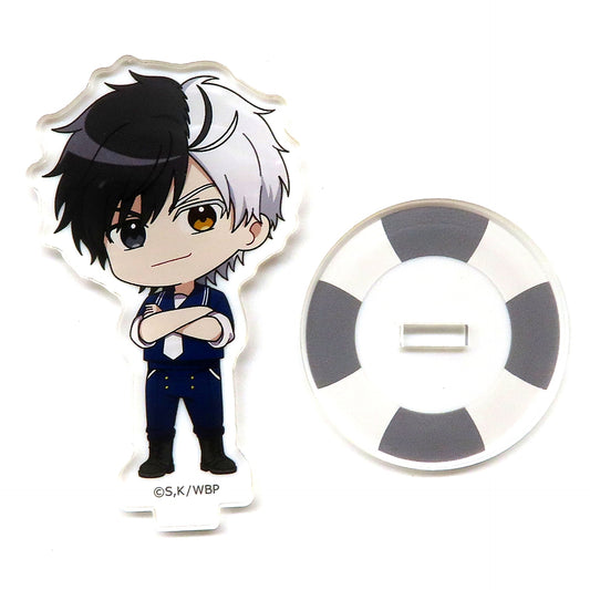 Haruka Sakura Wind Breaker Marine Style x CharaDri Chibi Character Acrylic Stand [USED]