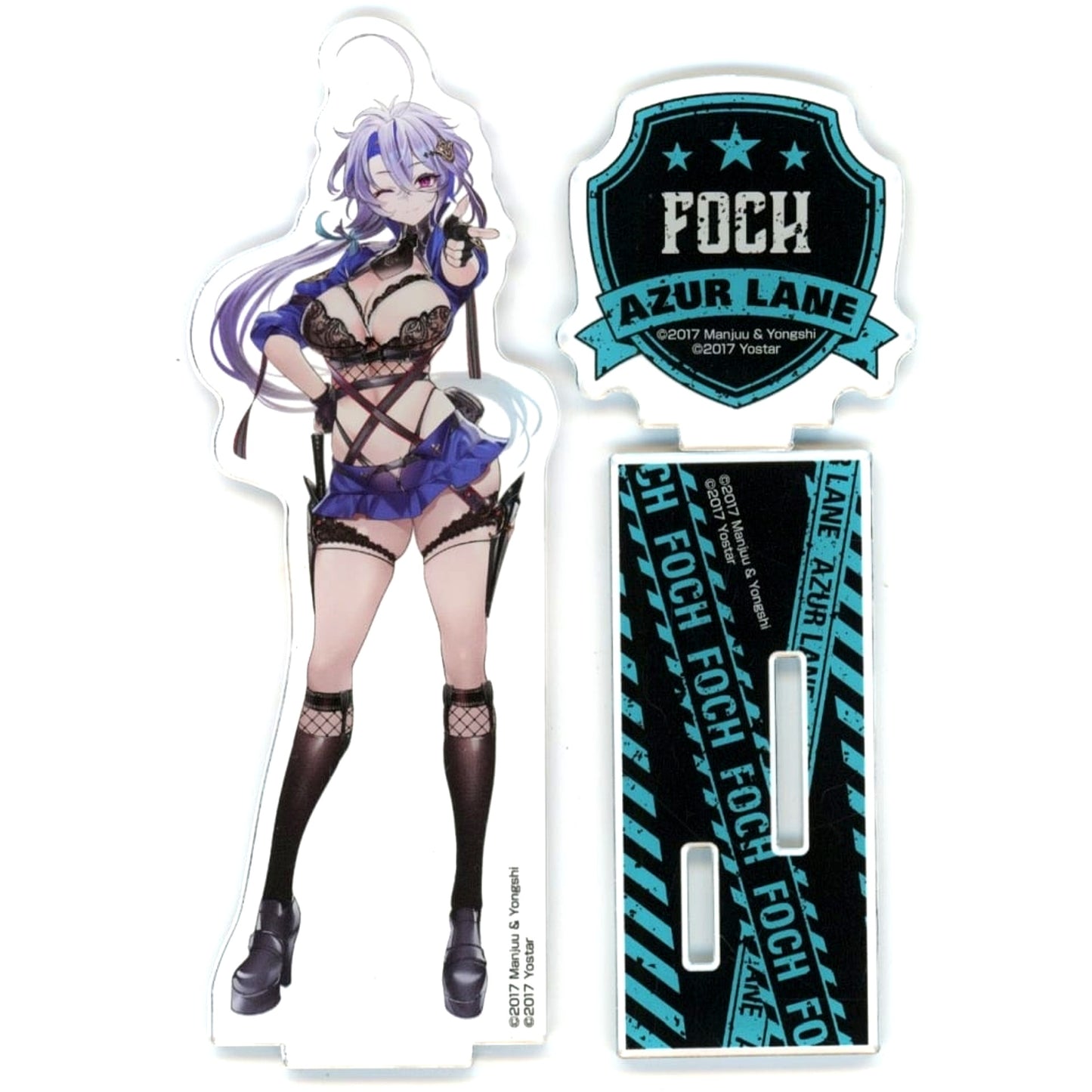 Foch BIG Acrylic Stand Security Ver. Azur Lane C104 Goods [USED]