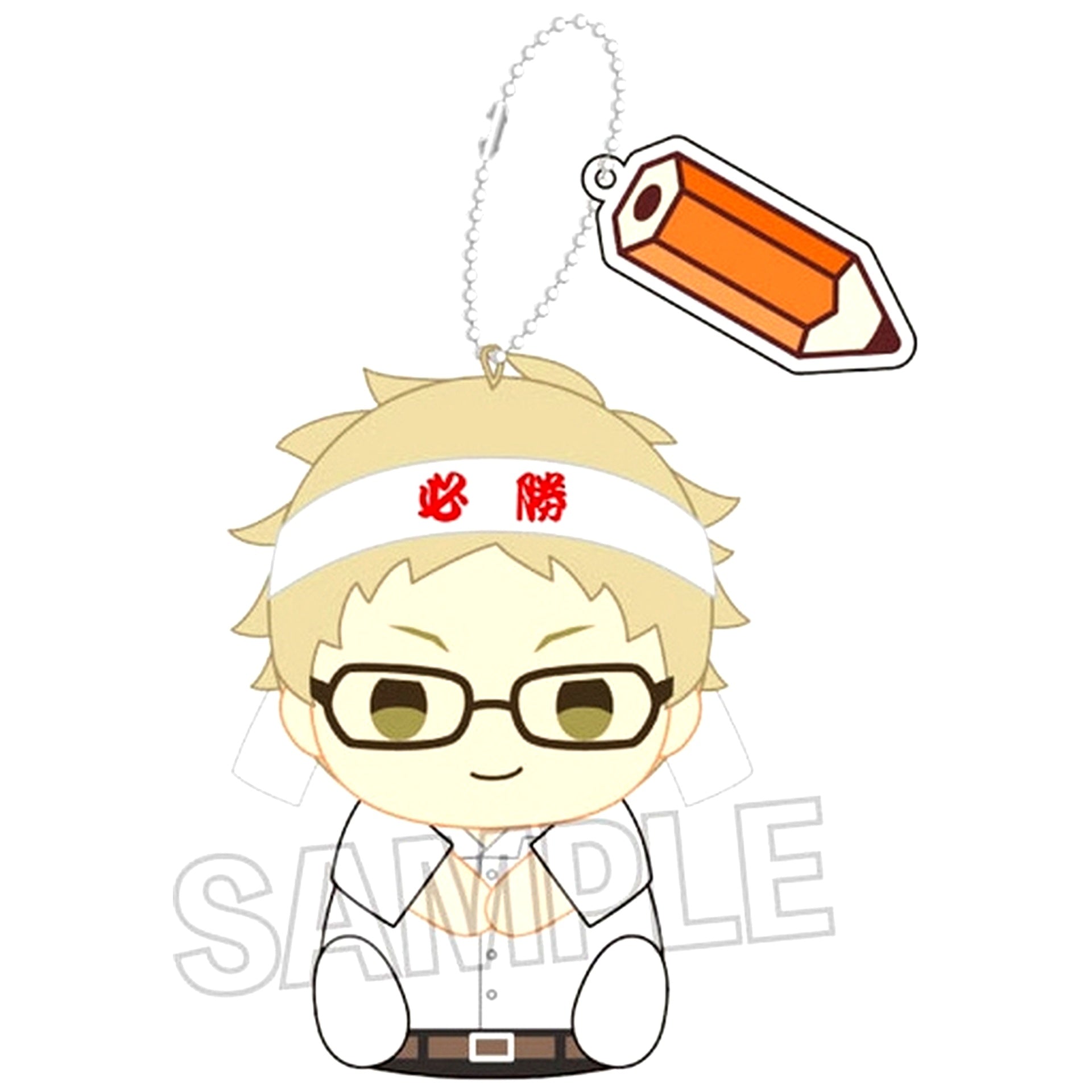 Kei Tsukishima Yubi no Ue Series Test Study Ver Haikyu!! Finger Mascot [USED]