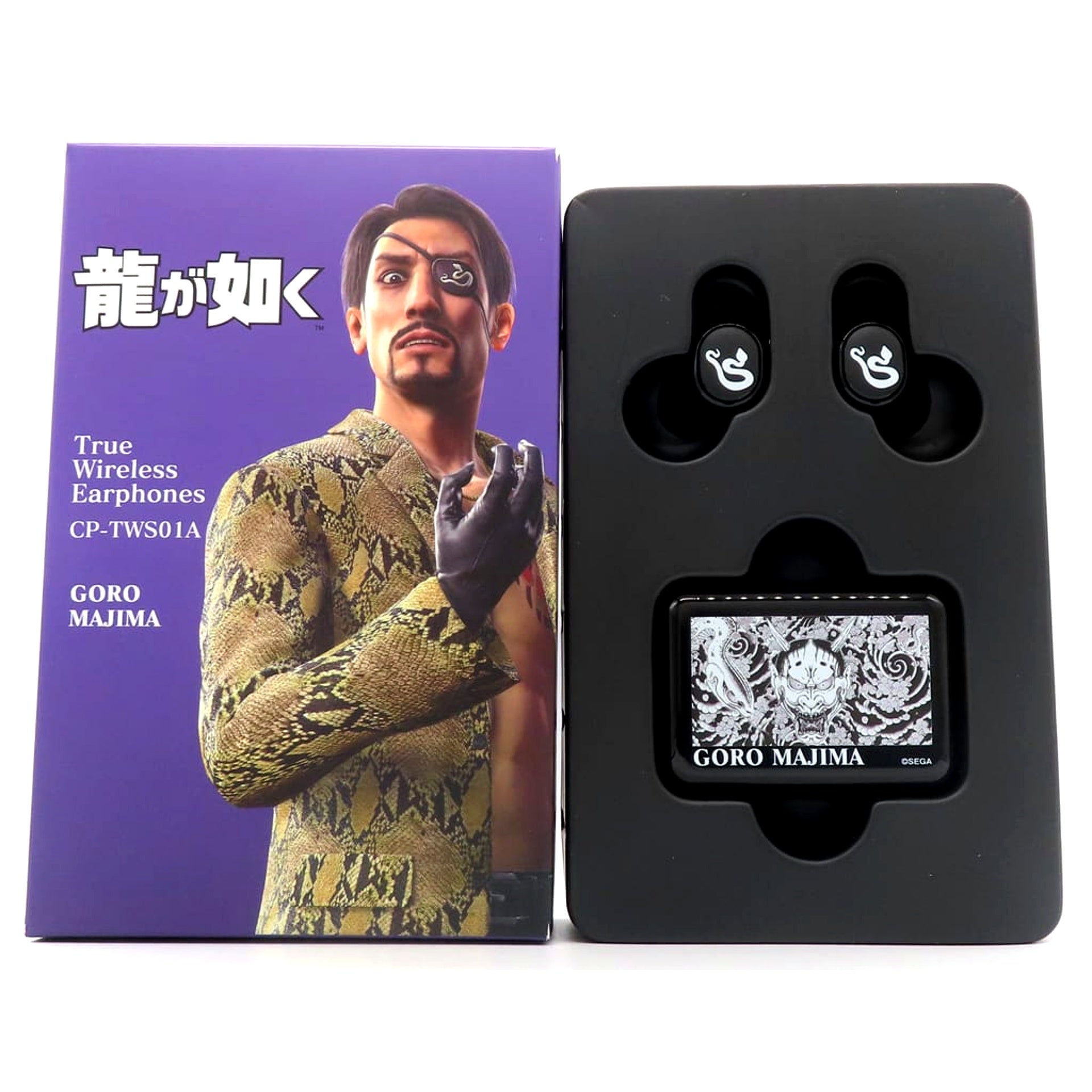 Goro Majima Like a Dragon Yakuza Wireless Earbuds CP-TWS01A x ONKYO [USED]