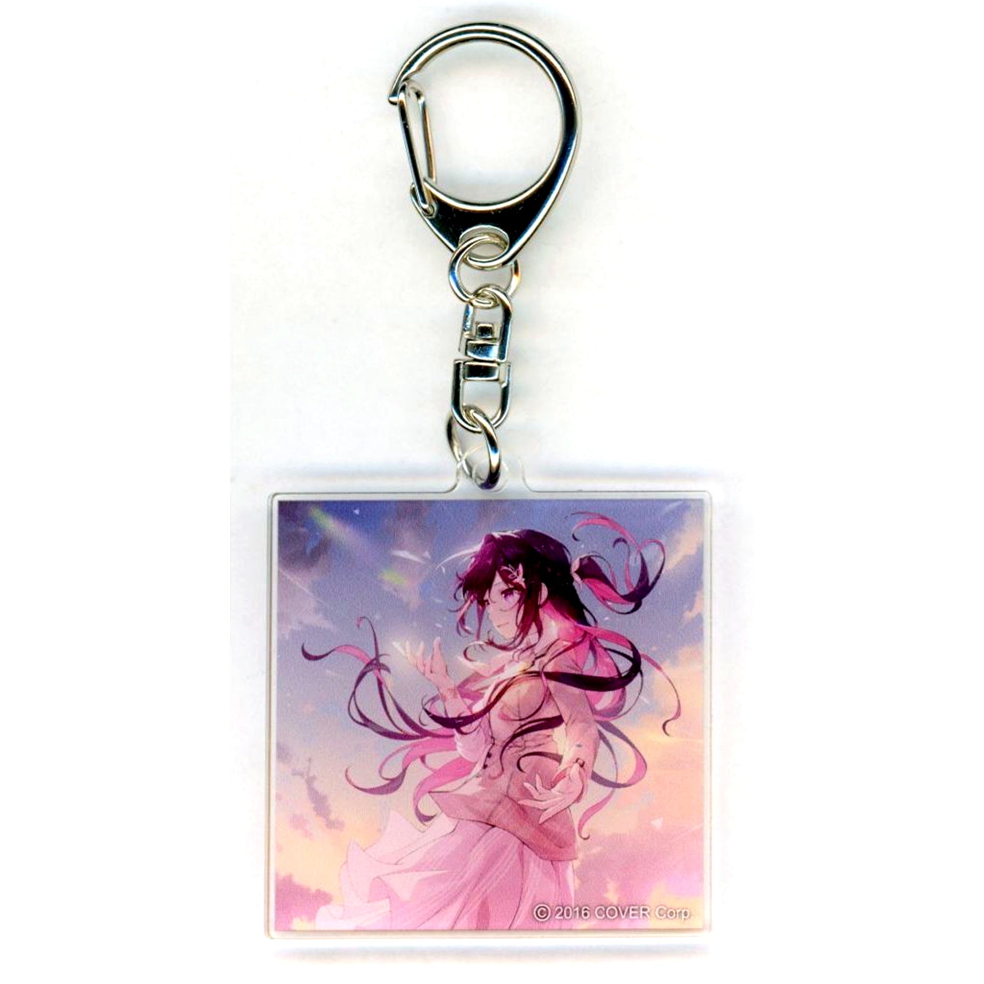 AZKi Route If hololive Acrylic Keychain Major Debut LiVE Koe Entropy Trading Gacha Prize C [USED]