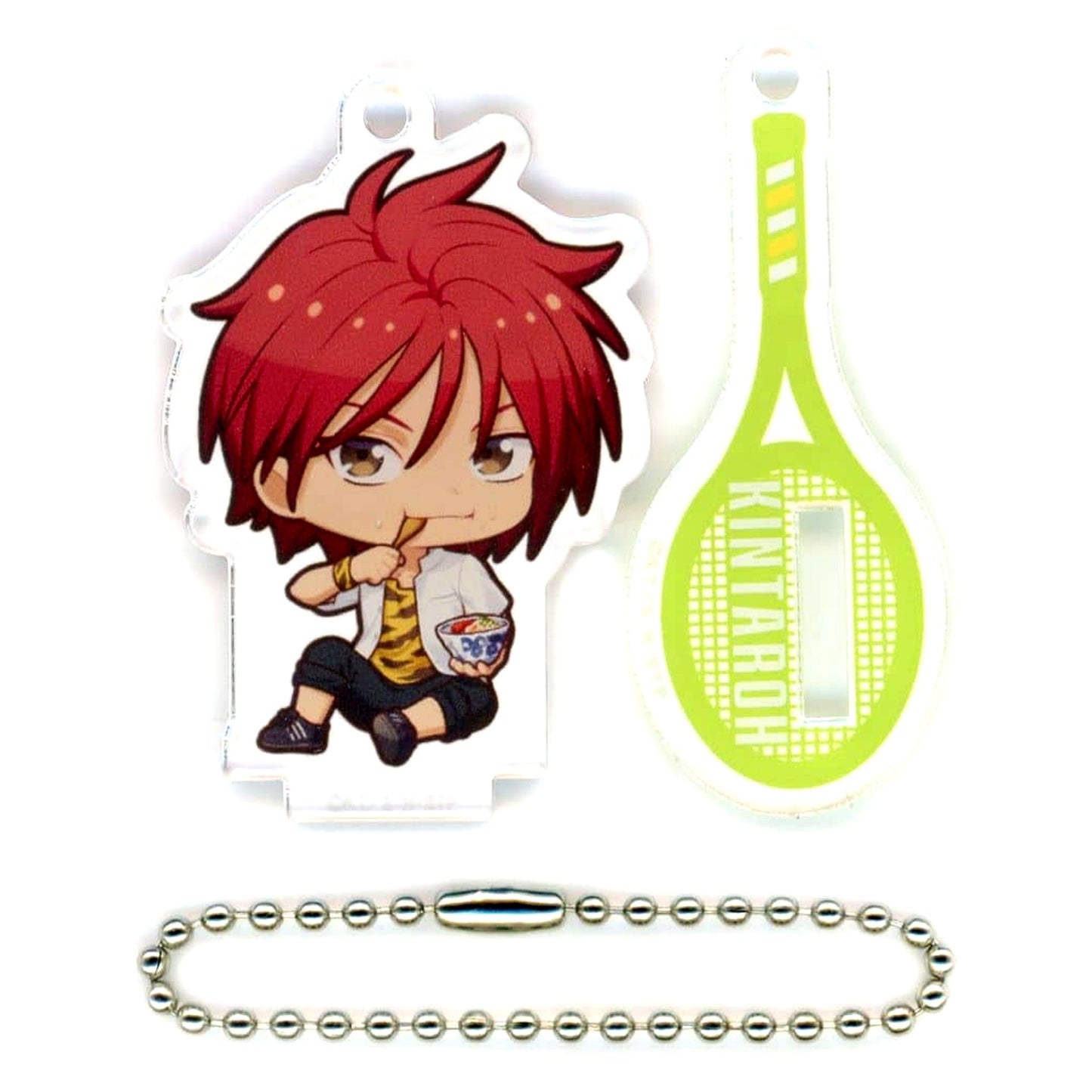 The New Prince of Tennis x Nikuju Gyoza no Dandadan Kintaro Toyama Mini Chara Acrylic Stand Charm [USED]