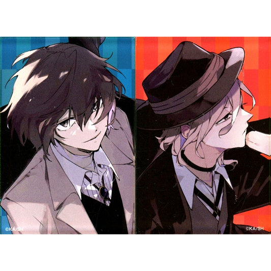 Set of 2 Osamu Dazai & Chuya Nakahara Acrylic Block Bungo Stray Dogs [USED]
