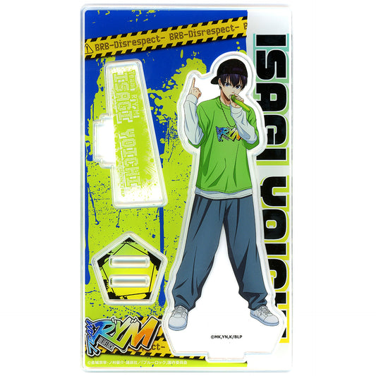 Yoichi Isagi Acrylic Stand with Name Plate BLUELOCK x Karaoke no Tetsujin Vol.3 [USED]