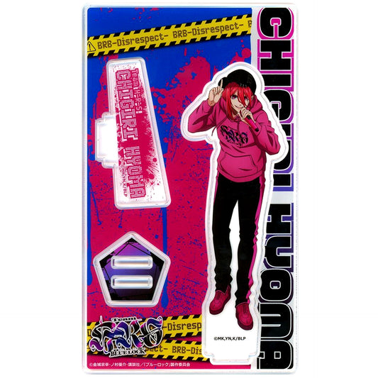 Hyoma Chigiri Blue Lock x Karaoke no Tetsujin Vol.3 Acrylic Stand with Nameplate [USED]